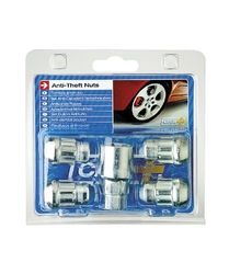 S SUMEX Atb1250 Porca antirroubo rodas tipo B (12 x 1,50) máxima segurança para as suas rodas fabricadas em material de alta resistência
