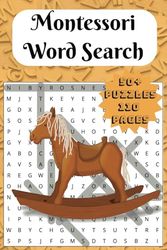 Montessori Word Search Book: Fun and Educational for Montessori. For Kids 6-10+ and Adults.