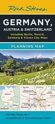 Rick Steves Germany, Austria & Switzerland Planning Map: Including Berlin, Munich, Salzburg & Vienna City Maps