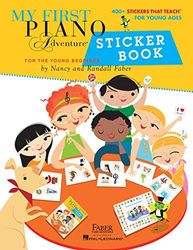 My first piano adventure sticker book piano