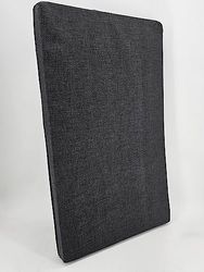 ZAMIBO Negro Colchón abombado de poliéster, 70 x 110 cm, Tejido Oxford