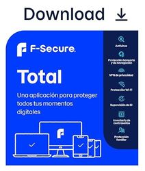 F-Secure Total | 1 Año | 10 Dispositivos | Descarga digital