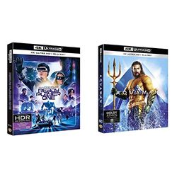 Ready Player One (4K Ultra-HD+Blu-Ray) & Aquaman (4K Ultra-HD + Blu-Ray)