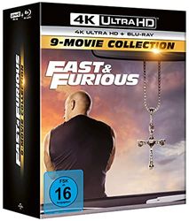 Fast & Furious - 9-Movie Collection (9 4K Ultra-HD) (+ 9 Blu-rays 2D)