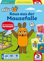 Schmidt Spiele 75063 Die Maus, Raus aus der musfällan, barnkortspel