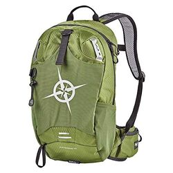 COLUMBUS KATAHDIN 10lt verde con funda de lluvia