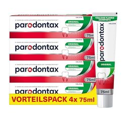 Parodontax dentifricio originale, 4 dentifricio da 75 ml