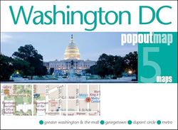 Washington DC PopOut Map (PopOut Maps)