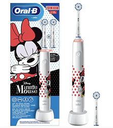 Oral-B Junior elektrische tandenborstel Disney Minie schuim, 2 Sensi Ultrathin, 2 borstelmodi, 6 jaar en meer