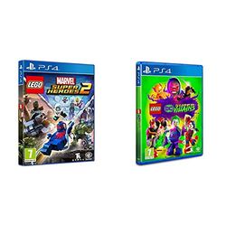 PS4 Lego Marvel Super Heroes 2, Classics, PlayStation 4 Lego DC Super Villains, Classics, PlayStation 4