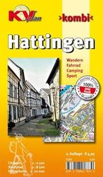 Hattingen, KVplan, Wanderkarte/Radkarte/Stadtplan, 1:20.000/1:10.000/1:2.500: KVplan, Wanderkarte/Radkarte/Stadtplan, 1:20.000/1:8.500