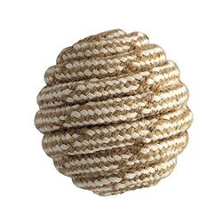CHAPUIS SELLERIE SLA641 Juguete para perro de cuerda de algodón con forma de pelota - Diámetro 68 mm