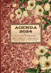 Agenda Vintage 2024: A semana vista de Raquel Burillo scrapcosy