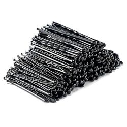 PARENCE.- Lot de 144 Epingles à cheveux Standard Noir - Barrettes Cheveux en Acier, Tous Types de Cheveux - 144 Pièces