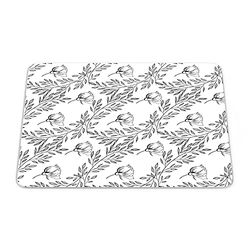 Bonamaison, Rectangle Pop Art Digital Printed Mouse Pad, Non-Slip Base, for Office and Home, Size: 22 x 18 cm