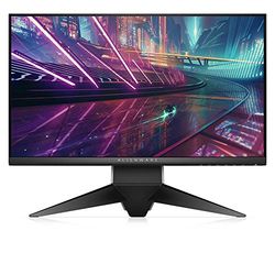 Alienware AW2518H 24.5 Inch Full HD (1920 x 1080) Gaming Monitor, 240 Hz, TN, 1 ms, NVIDIA G-SYNC, DisplayPort, HDMI, USB 3.0, Adjustable Stand (Height, Pivot, Swivel, Tilt), 3 Years Warranty