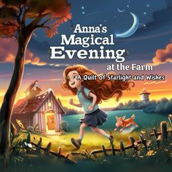 Anna's Magical Evening at the Farm: A Quilt of Starlight and Wishes