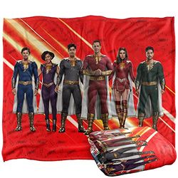 SHAZAM MOVIE FURY OF THE GODS Silky Touch Super Soft Throw Blanket 152 x 127 cm