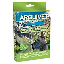 Arquivet Muilkorf voor honden, nylon, XXL, zwart