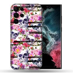 Cover per Samsung Galaxy S22 Ultra Teschio Pattern