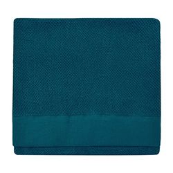 furn. Textured Bath Towel, Cotton, Blue