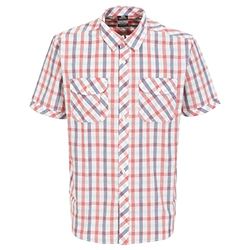 Trespass – Maglietta Hopedale, Uomo, Hopedale, Red Check, 2X-Small