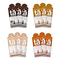 TA ENERGY - Pack x12 - Energy Gel - Energie - Sodium - BCAA - Antioxydants - Idéal pendant les activités sportives 133Kcal