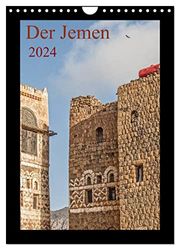 Der Jemen (Wandkalender 2024 DIN A4 hoch), CALVENDO Monatskalender: 12 Bilder der beeindruckenden Architektur des Jemen