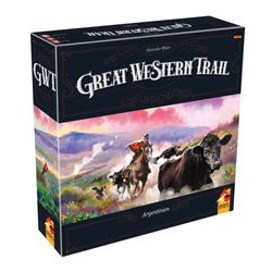 Asmodee- Western Trail-Argentina Juego, Color, Multicolor, 3. Eigenständig (EGGD0007)