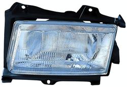 PROPOSTEONLINE Headlight made for Citroen JUMPY 1995-2003 driver side H4 halogen prepared for electric adjustment 1474268080