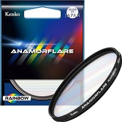 Kenko ANAMORFLARE Rainbow φ82mm, filtro effetto flare a raggiera, telaio rotante, Prodotto in Giappone, Arcobaleno 549797