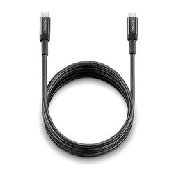 levitantes Cable de carga rápida USB C a USB C 100W 3M, ideal para cargar dispositivos electrónicos rápidamente y transferir datos a alta velocidad.