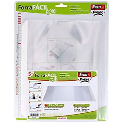 Fixo Cover 01014600-blister 5 Forra Easy Eco with Flap Adjustable 310 x 520 mm