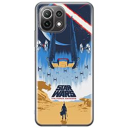 ERT GROUP mobiltelefonfodral för Xiaomi 11 LITE 4G/5G originalt och officiellt licensierat Star Wars mönster 034, fodral tillverkad av TPU-plast