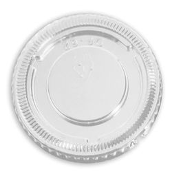 Tapa Pet Plana Transparente - 62Mm