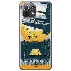 ERT GROUP mobiltelefonfodral för Xiaomi 11 LITE 4G/5G originalt och officiellt licensierat Star Wars mönster 022, fodral tillverkad av TPU-plast