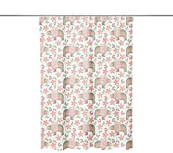 Bonamaison Digitally Printed Shower Curtain, 1 Piece 150x200 Cm - Designed And Manufactured in Turkey