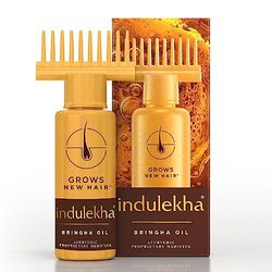 Indulekha Bringha Hair Oil Selfie Bottle 100ml (1 Pack) by Indulekha
