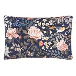 Funda de Almohada Estampada de satén de algodón, Porcelana China, 50x75 cm, Designers Guild