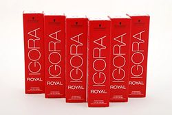 Schwarzkopf Igora Royal 5-6 60 ml verpakking van 6 stuks (6 x 60 ml)