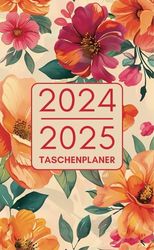 Taschenplaner 2024-2025: 2 Jahre Monatsplaner | 24 Monate von Januar 2024 bis Dezember 2025 | Kalender Format A6 Agenda - Organizer