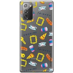 ERT GROUP mobiltelefonfodral för Samsung GALAXY NOTE 20 originalt och officiellt licensierat Friends mönster Friends 026 optimalt anpassad till formen på mobiltelefonen, gedeeltelijk transparant
