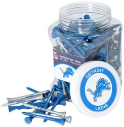 Team Golf NFL Detroit Lions Jar of 175 Tees de Golf de 6,5 cm, Lot de 175, Taille réglementaire, Plusieurs Couleurs d'équipe