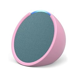 Echo Pop | Altoparlante Bluetooth intelligente con Alexa, compatto e dal suono potente | Verde petrolio + custodia per Echo Pop Made For Amazon (modello 2023), Lilla