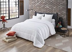 Dodo Edredão temperado antiácaros 240 x 260 | para cama de casal, fabricado em França, edredão niágara, macio e confortável, lavável na máquina a 40 °C