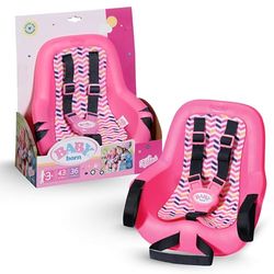 BABY born fietsstoeltje - poppenfietsstoeltje voor poppen van 36 cm en 43 cm - met klittenbandsysteem en 3-puntsgordel - hoogwaardige poppenaccessoires - geschikt voor kinderen vanaf 3 jaar