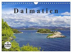 Dalmatien (Wandkalender 2023 DIN A4 quer) : Dieser Kalender zeigt Dalmatien mit seinen alten Städten, Küsten und Inseln. (Geburtstagskalender, 14 pages) (CALVENDO Orte)