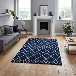 Think Rugs Rug, Navy, 120 x 170