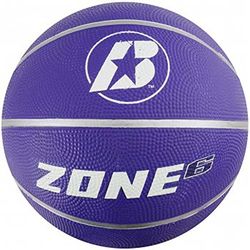 Baden Basquetebol Zone - bola de basquetebol de borracha, para interiores e exteriores, unissexo, roxo, 34
