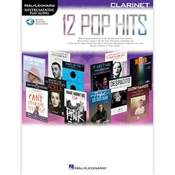 12 Pop Hits: Clarinet: Instrumental Play-Along